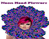 Neon head rose