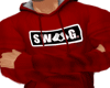 Swagg Hands Hoodie{Red}