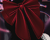 Hair bow red