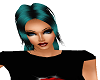 Teal Abria Hairstyle