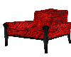 Red Zebra Arm Chair
