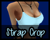 {EL} Blue Strap Crop