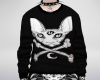 occult cat sweater