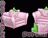 Strawberry Couch Set