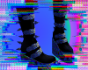 glitchy shoes