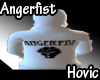 Angerfist White Hoody