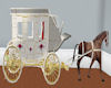 wedding horse & carriage