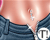 T! Zipped Denim Skirt v3