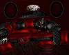 RED BLACK COUCHES