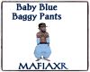 XR! BabyBlue Baggy Pants