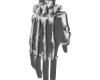 Il Bone Hand Silver R