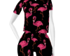 Ava Pink Flamingo Scrubs