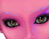 Faerie Violet Eyebrows