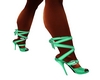 [KR] Teal Laced Stiletto