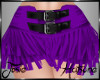 Jos~Western Skirt Purple