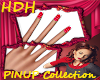 [HDH]PINUP RED NAILS
