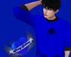 Winter Sweater Blue  V1