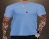 NK Sexy Blue Shirt Tatto