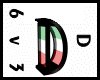 6v3| Letter D Stool