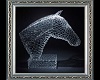 Snow Glass Horse Art