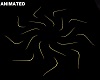 Gold Spiral Floor Lights