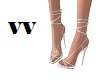 VV | String Heels White