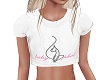 Baby Phat  White Crop T