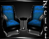 Blue Chair Set