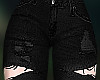 Black Destroyed Jeans