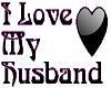 I Love My Husband Black