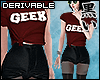 [K] geek girl outfit