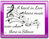 Love hears Music