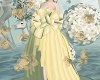 bloom gown yellow