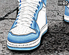 I' Blue x White Sneaker