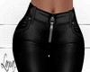 L* black trousers