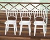 My White Wedding Chairs