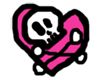 Skull and heart <3