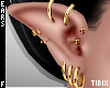 Gold Oni Elf Ears