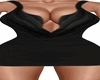Black Clevage Dress