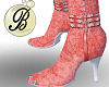 Pink Stiletto Boots