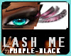 LASH ME PURPLE/BLACK