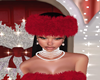 HOLIDAY BLACK-RED HAT