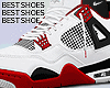 -M- 4's Fire Red B/S