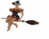 ANIMATED WITCH BROOM