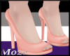 Pink Open Toe Heels