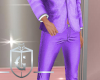 Purple Suit Pants