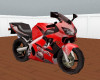 cc - sports bike - red