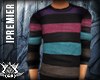 |iP Striped Sweater