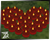 !R Heart Candles