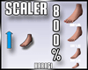 Foot Scaler Resizer 800%